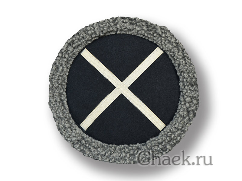 Кубанка станично-бытовая серая овчина