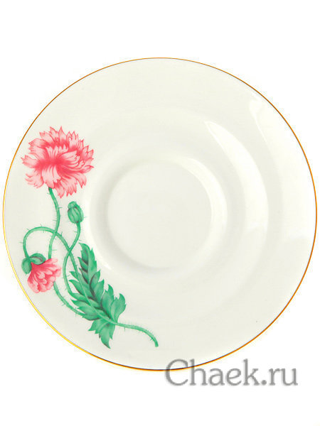 Чайная пара форма Айседора рисунок Олимпия Императорский фарфоровый завод