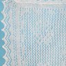 Пуховый оренбургский ажурный платок экрю, арт. А110-02