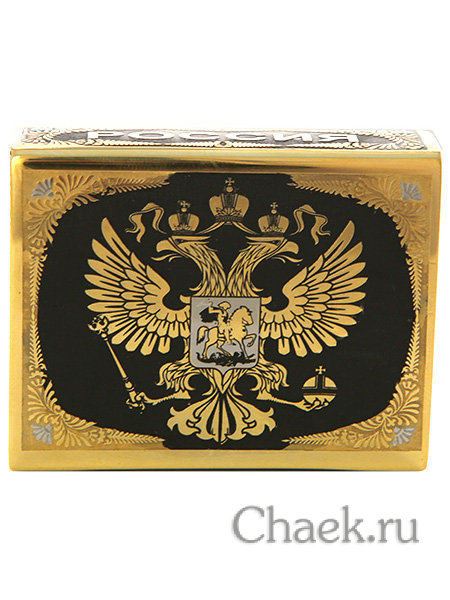 Футляр для спичек "Волк" Златоуст