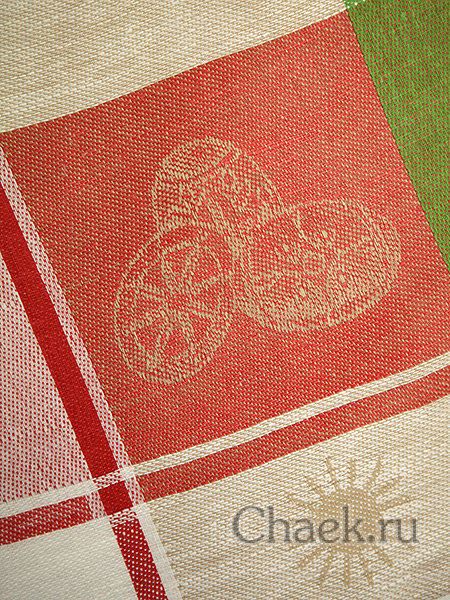 Полотенце "Христос Воскрес" без кружева, 50х70