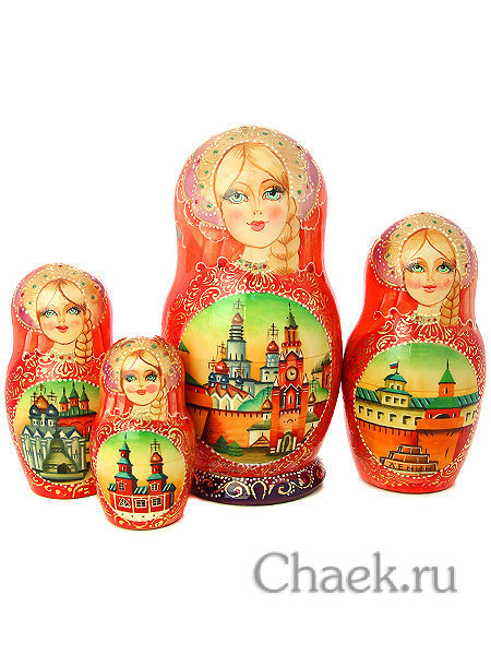 Матрешка "Москва", арт. 76