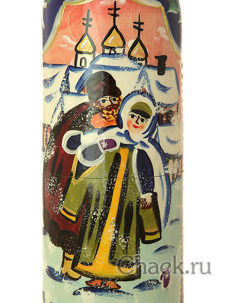 Штоф "Сюжет. Зимние гуляния" 0,5 л