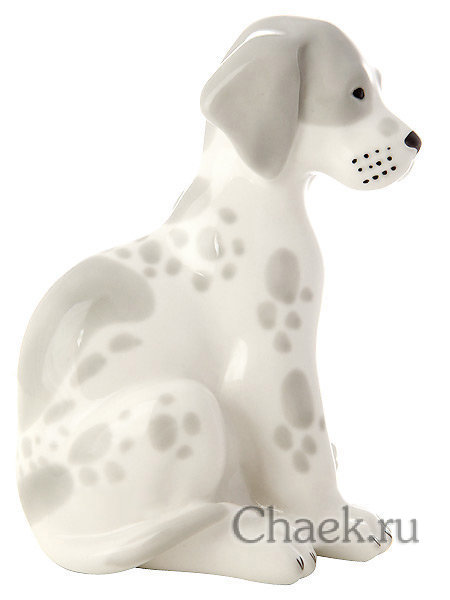 Скульптура Щенок Императорский фарфоровый завод