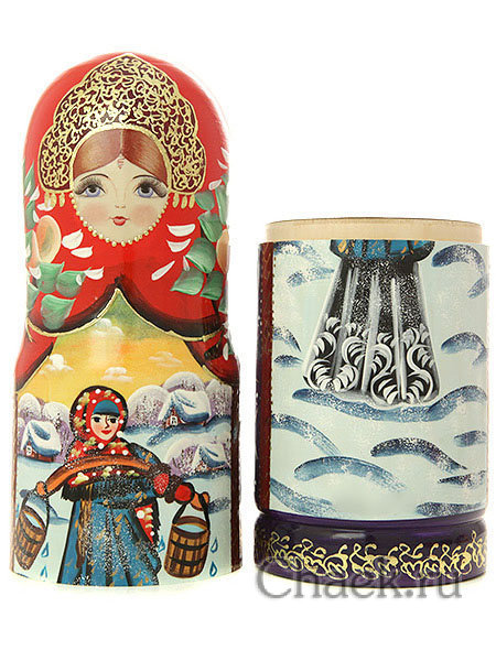 Штоф "Сюжет. Коромысло" 0,7 л, арт. 013