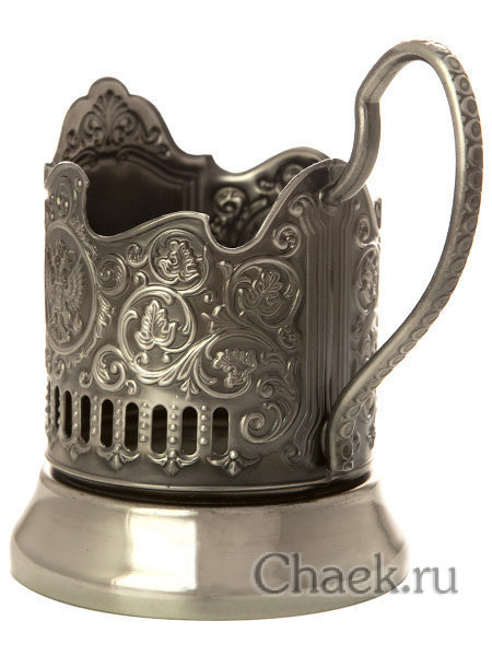 Никелированный подстаканник "23 февраля"