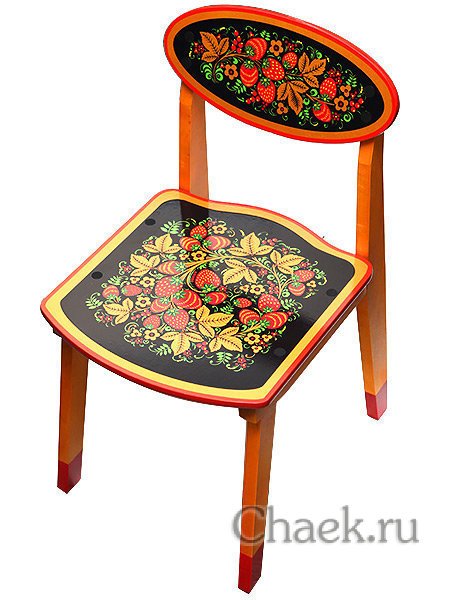 Детский стул с росписью Хохлома, арт. 73040000000