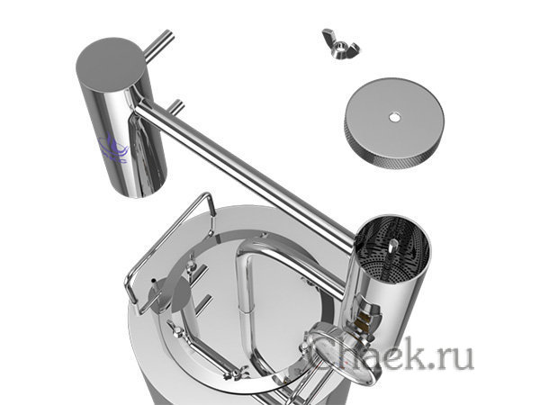Самогонный аппарат "Хозяин" 12 литров с разборным сухопарником