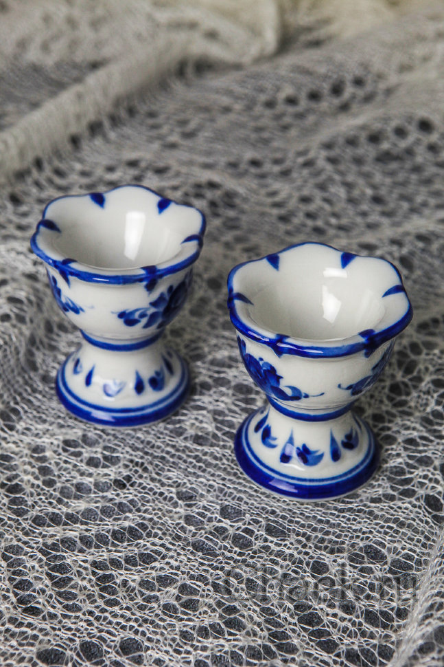 Рюмка для яйца Гжель