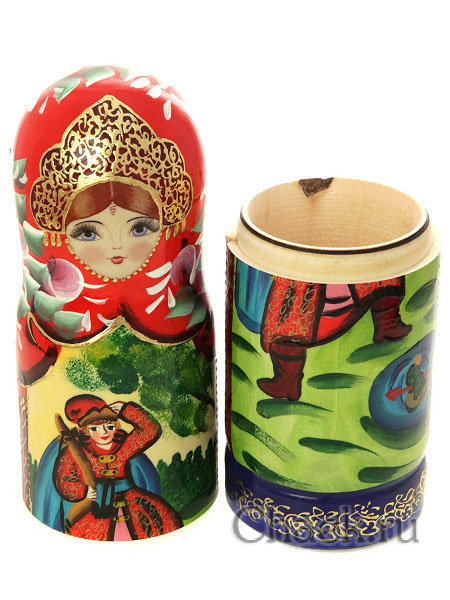 Штоф "Сюжет. Царевна-лягушка" 0,5 л, арт. 015