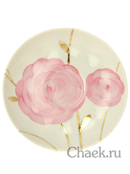 Дулевский чайный сервиз форма "Белый Лебедь" рисунок "Весенний" 6/15