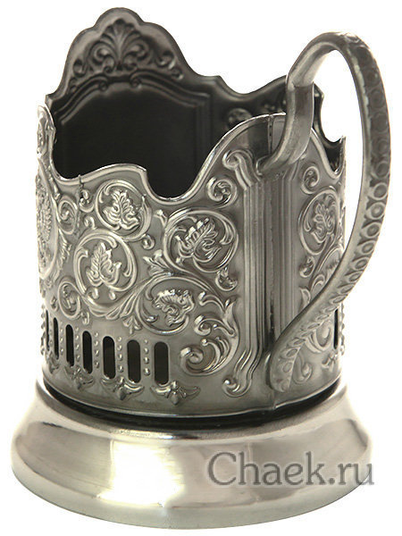 Никелированный подстаканник "Символ 2018 года - Собака"