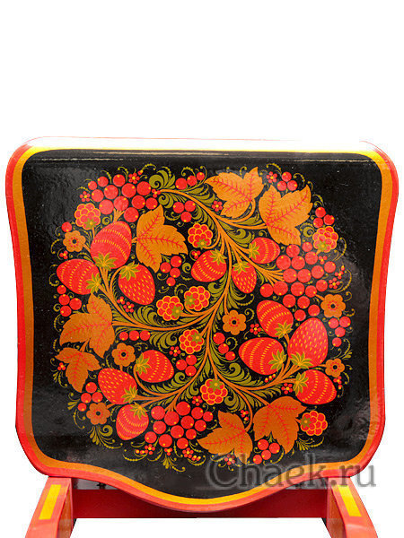 Разборный детский стул с росписью Хохлома "Детство", арт. 79030000000