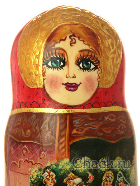 Матрешка "Сказка о царе Салтане люкс", арт. 784к