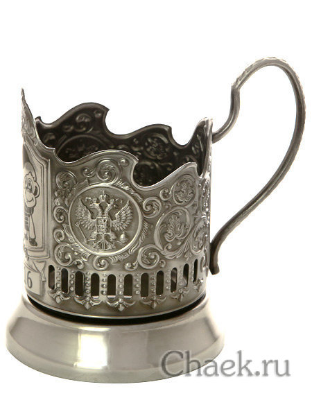 Никелированный подстаканник "Символ года 2016 - Обезьяна"