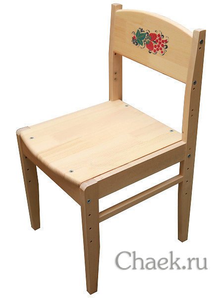 Растущий стул детский "Кроха" с рисунком на спинке, арт. 79210000000
