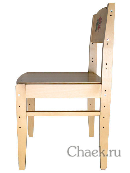Растущий стул детский "Кроха" с рисунком на спинке, арт. 79210000000