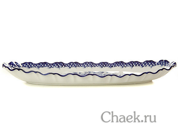 Селедочница Гжель № 2