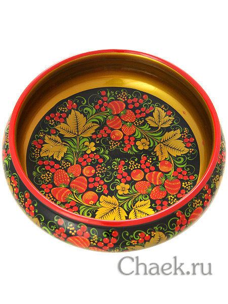 Набор для салата "Ягоды" из 14 предметов Хохлома