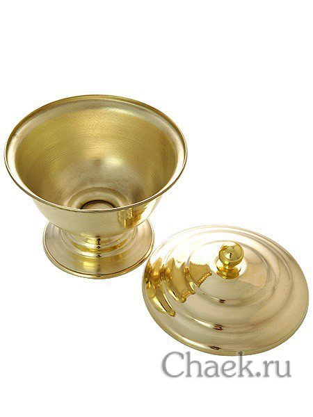 Латунная сахарница