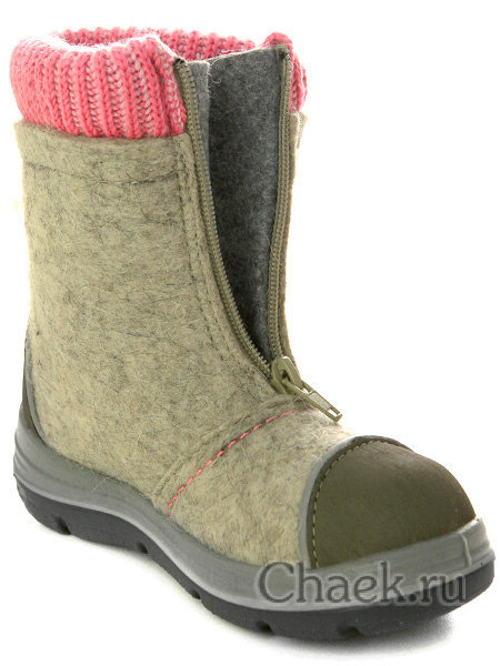 Валенки Котофей серые малодетские-дошкольные, 367103-43