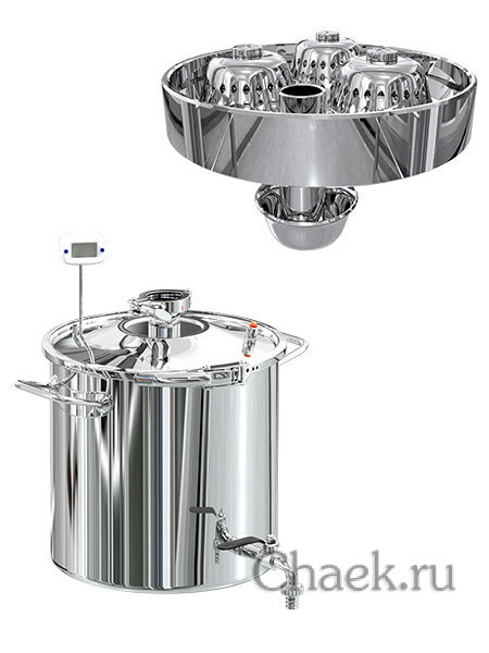 Тарельчатая система для ректификации Флагман Феникс