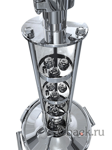 Тарельчатая система для ректификации Флагман Феникс