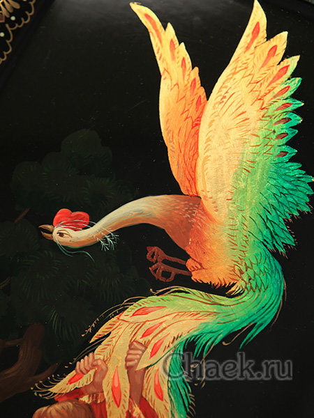 Поднос "Жар-птица" прямоугольный