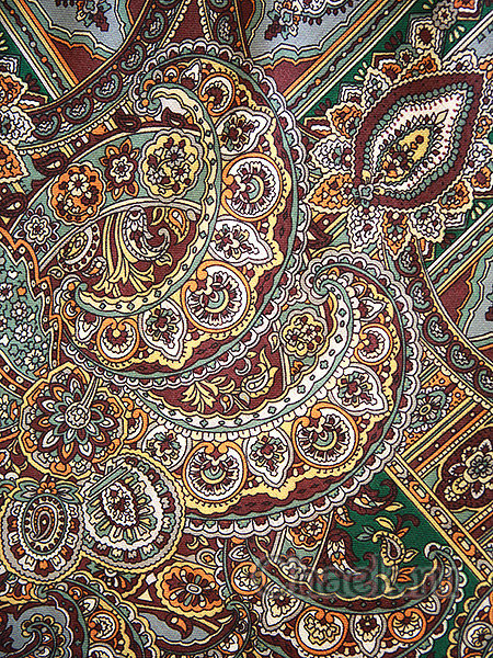 Шерстяной Павлопосадский платок "Садко", 125*125 см, арт. 598-52