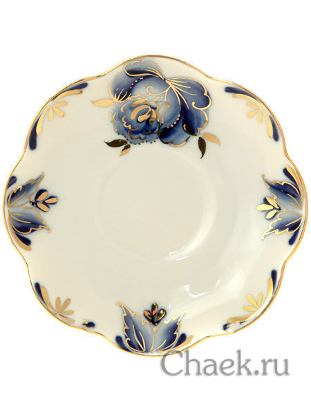 Кофейный сервиз Елена Голубая мечта 6/15 Добрушский фарфоровый завод