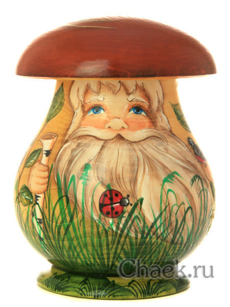 Матрешка "Гриб-теремок"