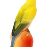 Скульптура Волнистый попугайчик Яшка Императорский фарфоровый завод