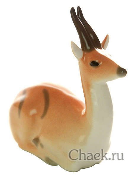 Скульптура газель, Императорский фарфоровый завод