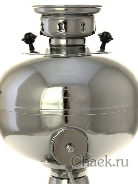 Электрический самовар 3 л никелированный "Шар"