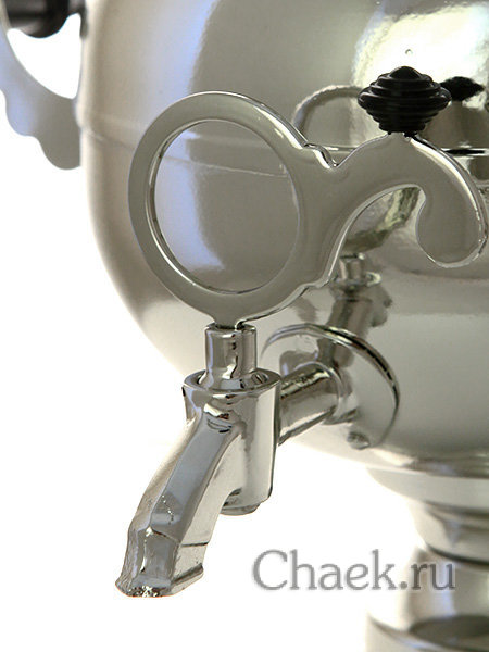 Электрический самовар 3 л никелированный "Шар"