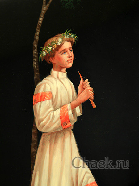 Поднос "Пастушок" прямоугольный