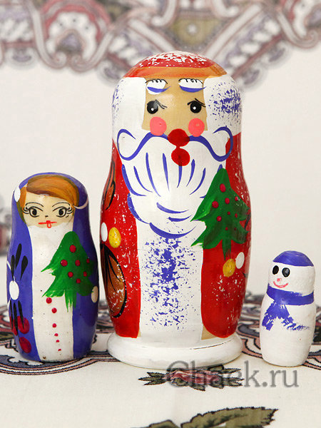 Матрешка "Дед Мороз мини" арт. 30