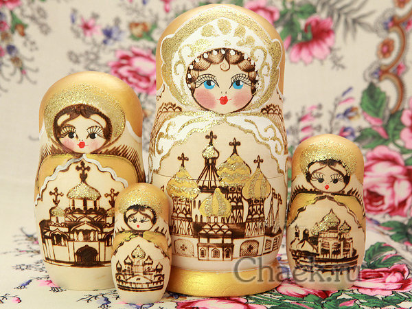 Матрешка "Собор", арт. 539