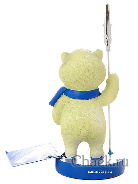 Держатель для визиток Талисман Мишка