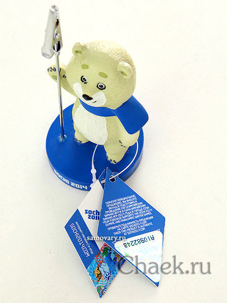 Держатель для визиток Талисман Мишка