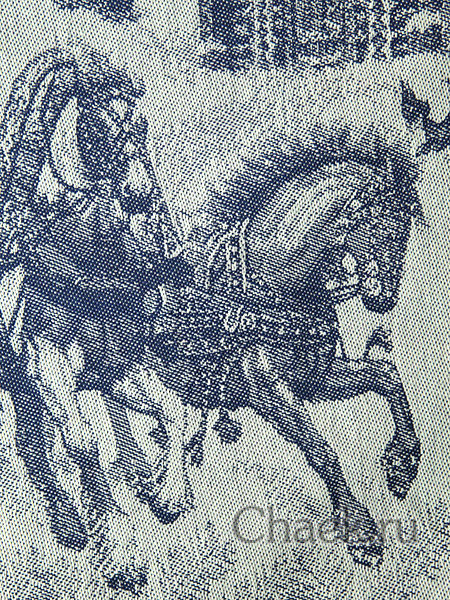 Полотенце "Новогоднее" красное без кружева, 50х70