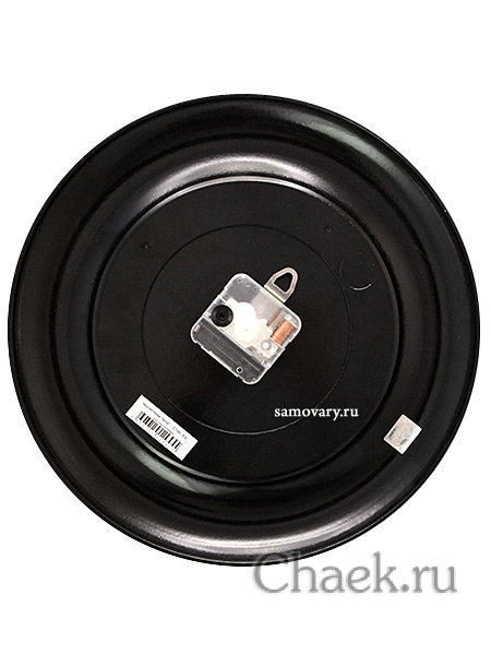 Настенные часы "Черный фон. Рябина"