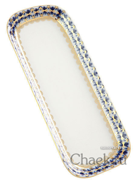 Набор для специй фарфоровый форма Молодежная рисунок Кобальтовая сетка Императорский фарфоровый завод