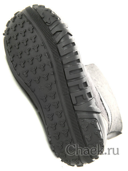 Детские серые валенки Котофей малодетские, 267006-49