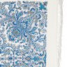 Платок из шерсти "Оберег" с шелковой бахромой 1638-4, 89х89 см