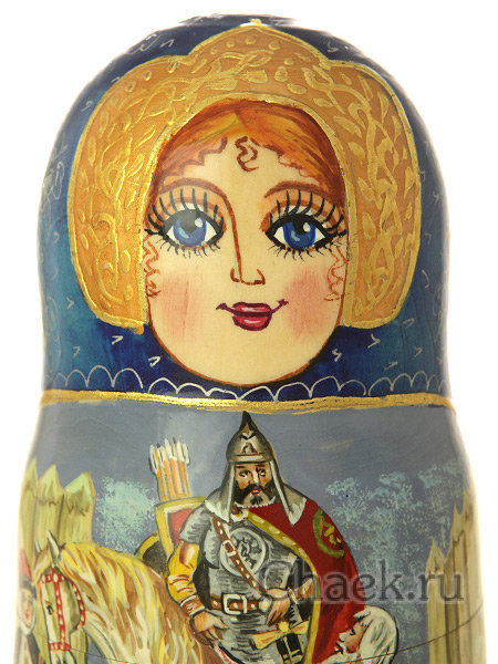 Матрешка "Добрыня Никитич люкс", арт. 781