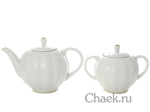Сервиз чайный на 6 персон форма Тюльпан рисунок Белоснежка 6/20 Императорский фарфоровый завод