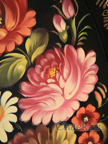 Поднос "Ромашки" малый овальный