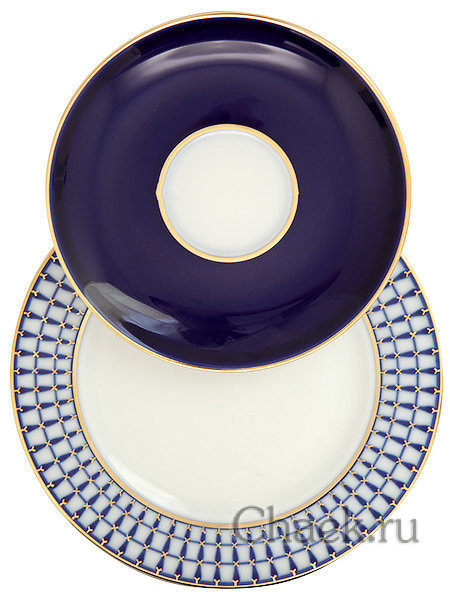 Сервиз чайный форма Банкетная рисунок Классика Петербурга 6/20 Императорский фарфоровый завод