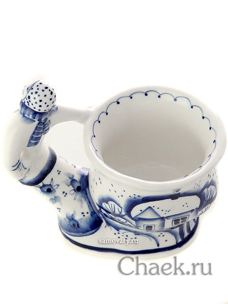 Бокал Гжель "Мороз "Марфа"